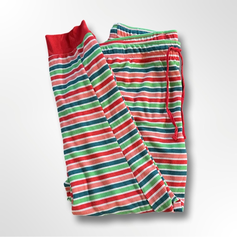 Colorful Striped Pajama Pants